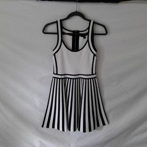 GUESS Mirage Fit and Flare Striped Dress (M)